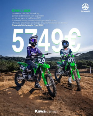 La gamme Kawasaki KL/X 2026 débarque chez Kawa Center